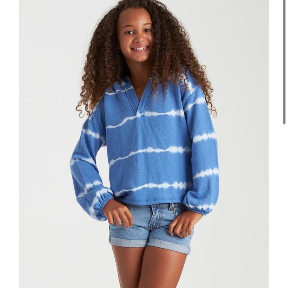 NWT Billabong Girl's Lazy Days Pull Over Hoodie